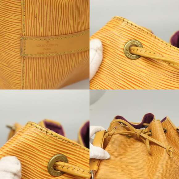 LOUIS VUITTON Epi Petit Noe Shoulder Bag Yellow M44109 - Picture 11 of 13